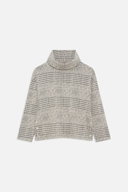 Sweatshirt Tcamo gris clair femme