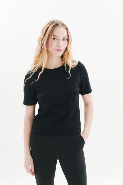 T-shirt Tdaphne noir femme