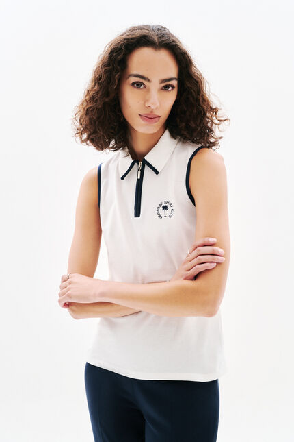 Maglietta Tely ecru donna