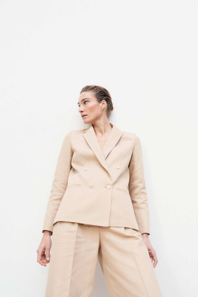 blazer alice beige femme
