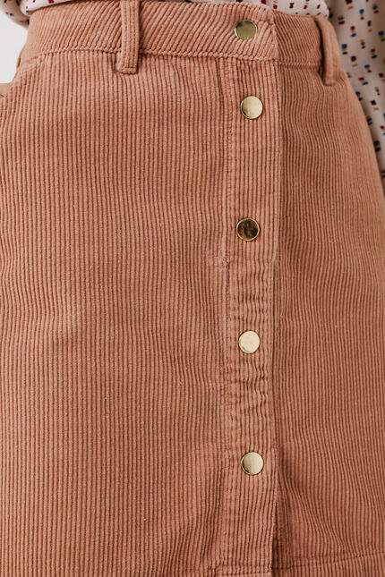 Jupe jacotte camel femme