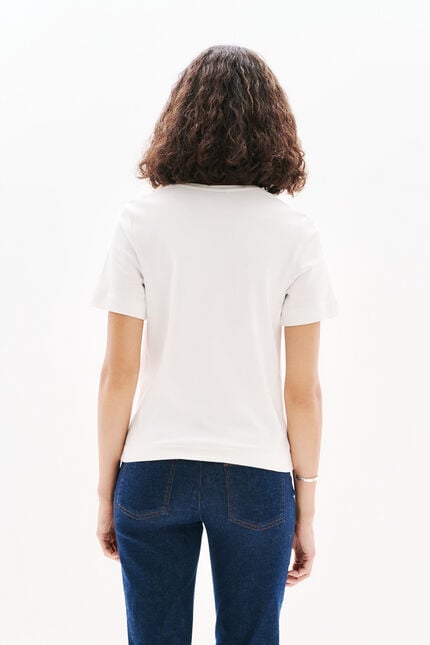 T-shirt Tcitron ecru femme