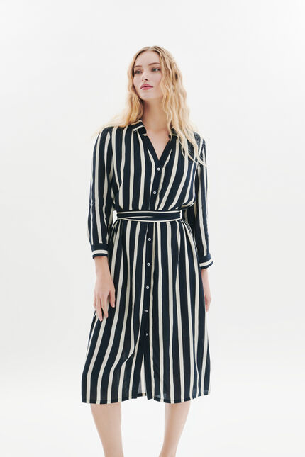 Robe Rumilia2 bleu marine femme