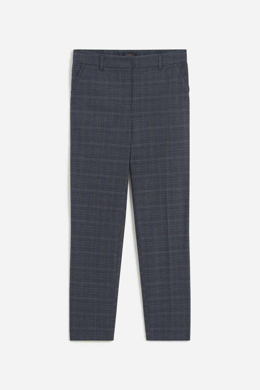 Pantalon psidiko1 bleu electrique femme