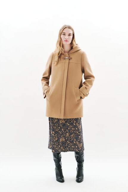 Guimotin coat camel woman