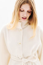 Hacaro poncho cream woman