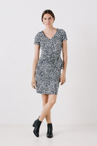 bobby dress navy blue woman