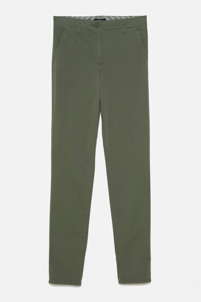 pantalon adelmo vert kaki femme