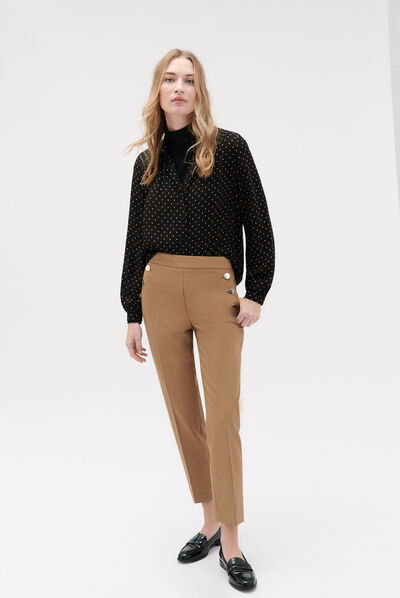 Camisa Katherine negro mujer
