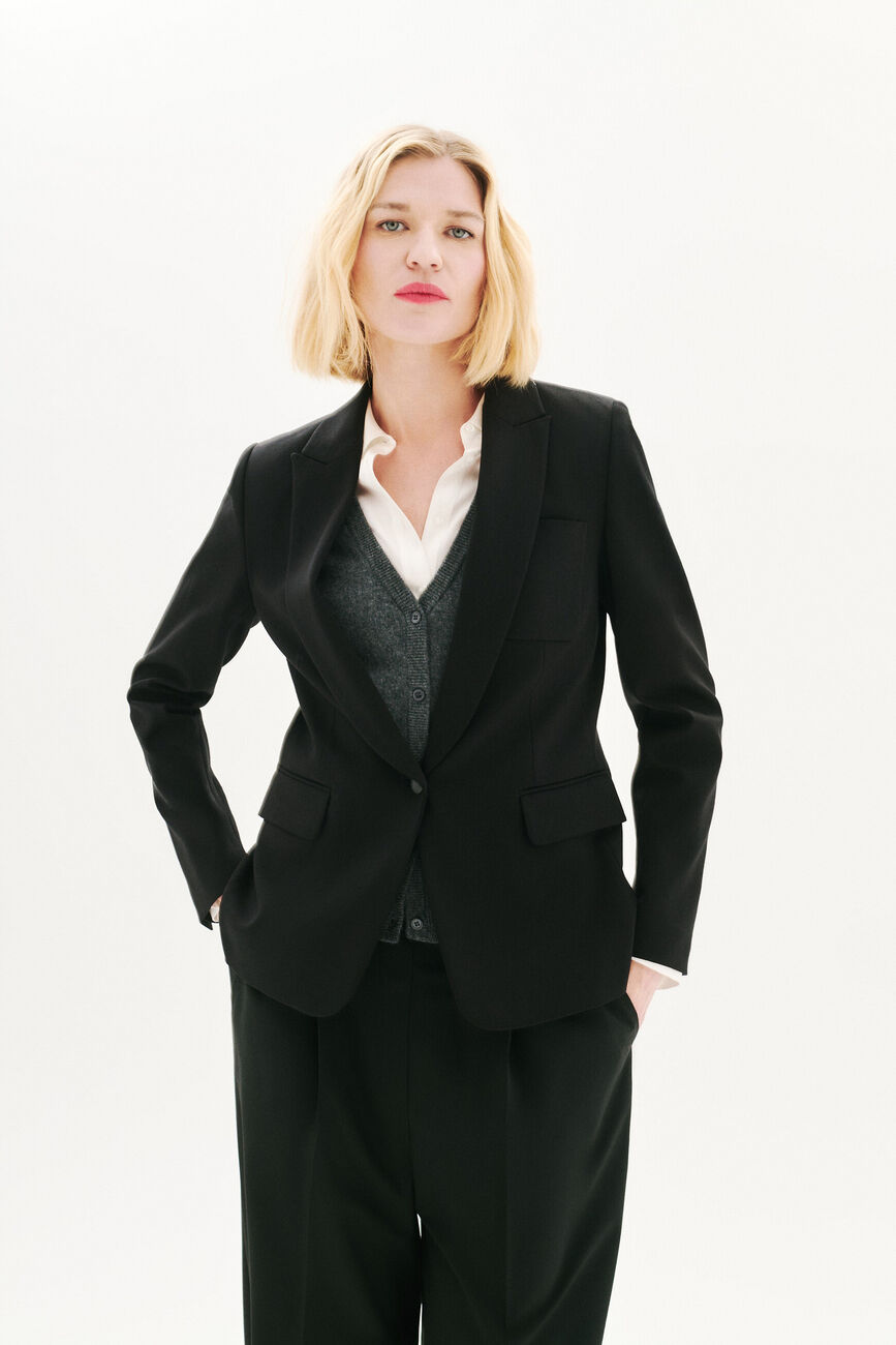 Chaqueta Vaurore Milano negro mujer