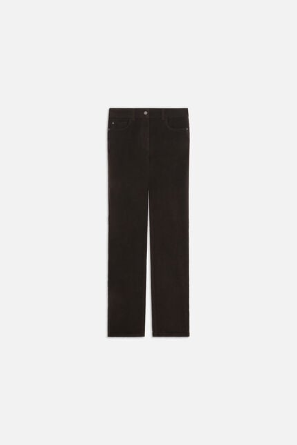 Pantalon pchicagov marron foncé femme