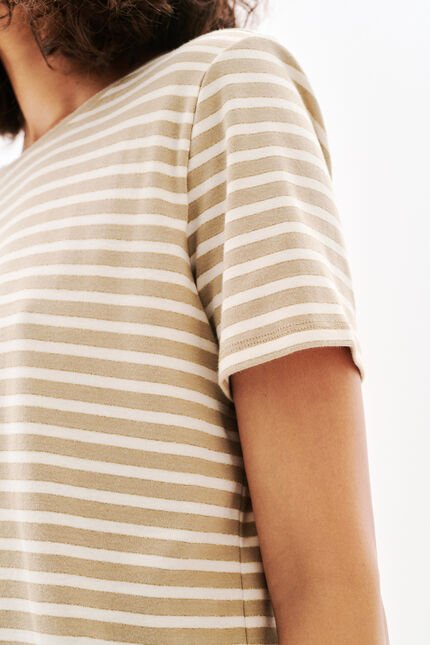 T-shirt Thea1 maulwurfsgrau damen