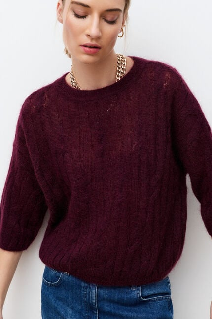 jersey mchloe ciruela mujer