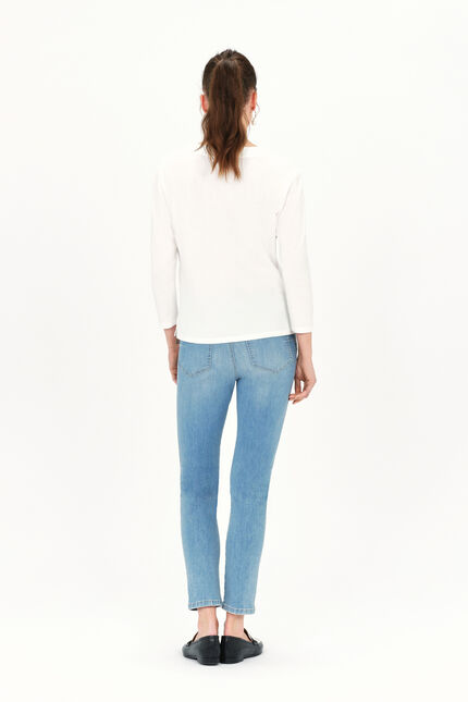 T-shirt tart ivoire femme