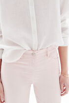 Mason cropped pants light pink woman