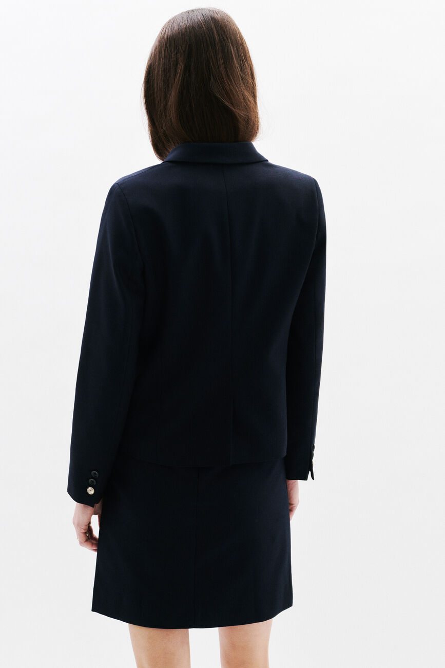 Veste Vauroca bleu marine femme