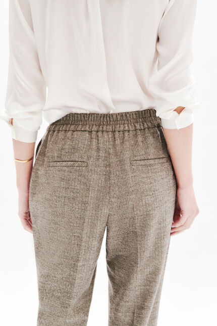 Pdanny trousers taupe woman