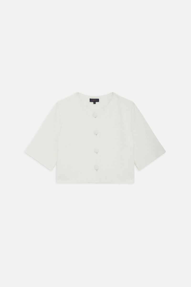 Chemisier Cmilly ecru femme