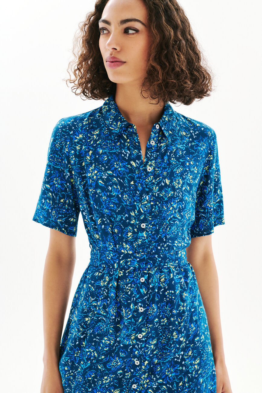 Robe Romeo bleu marine femme