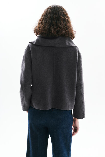 Manteau Gentiane gris femme