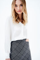 Jasmine skirt electric blue woman