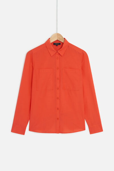 Camicia Eden rosso donna