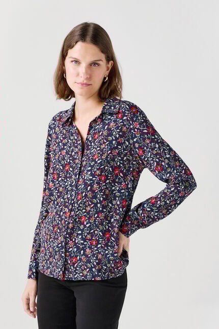 Cdanya shirt navy blue woman