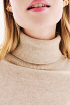 Dylan b 100% cashmere sweater sand woman