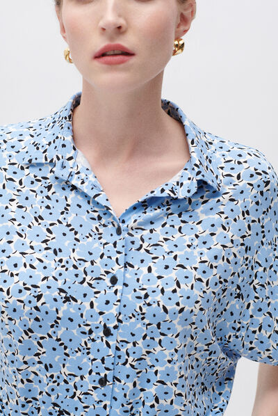 T-shirt teddy blanc femme
