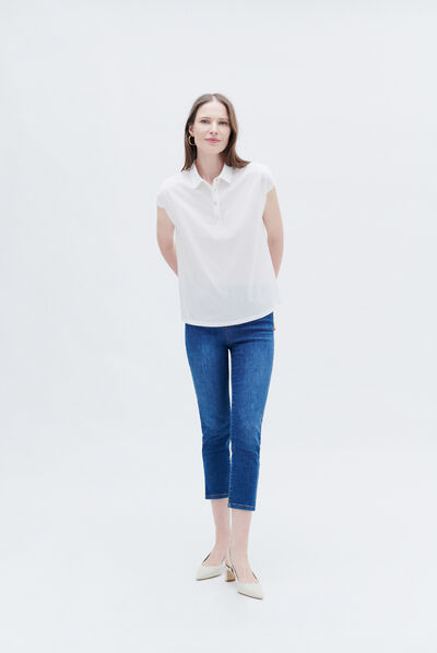 T-shirt tolede ivoire femme