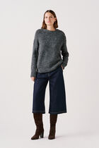 Mgrace2 sweater dark grey woman