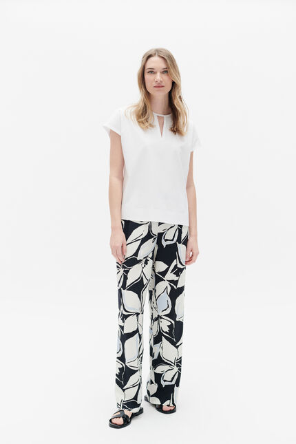 T-shirt Tilda bianco donna