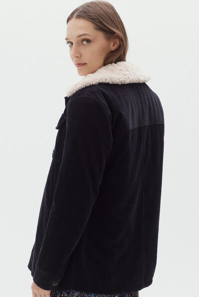 veste noemie bleu marine femme