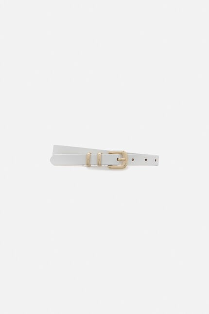 Riem Fleur van splitleer ecru vrouw