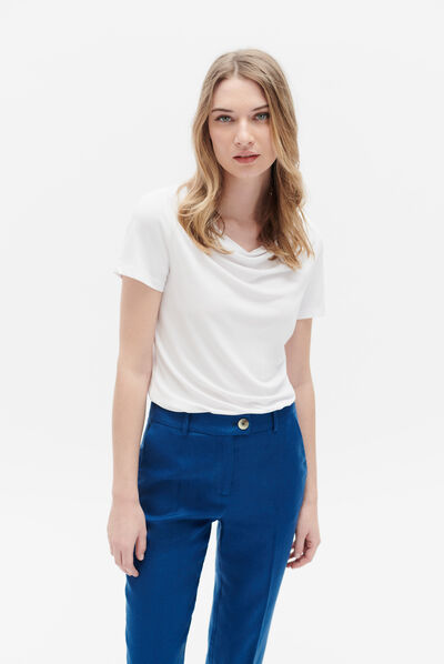 T-shirt touri blanc femme