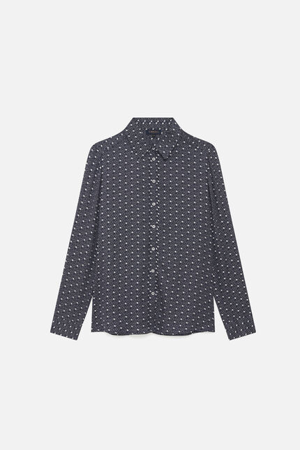 navy blue woman