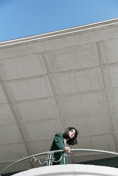 Veste venise vert fonce femme