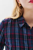 Jessica4 shirt navy blue woman