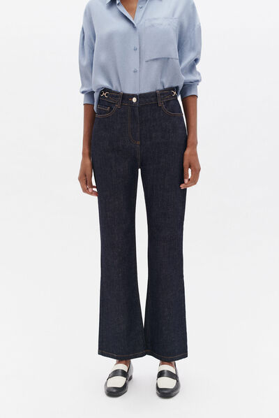 Broek Palma denim double stone vrouw