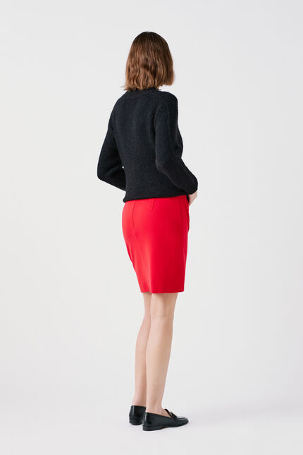 Jupe Jaddy rouge femme