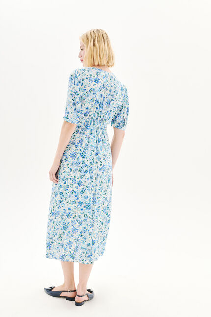 Robe Relina bleu femme