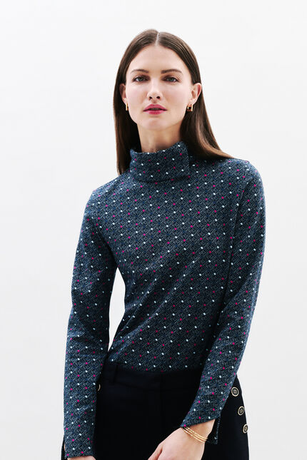 Maglietta Tanoushka1 blu navy donna