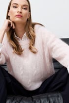 mchloe sweater light pink woman