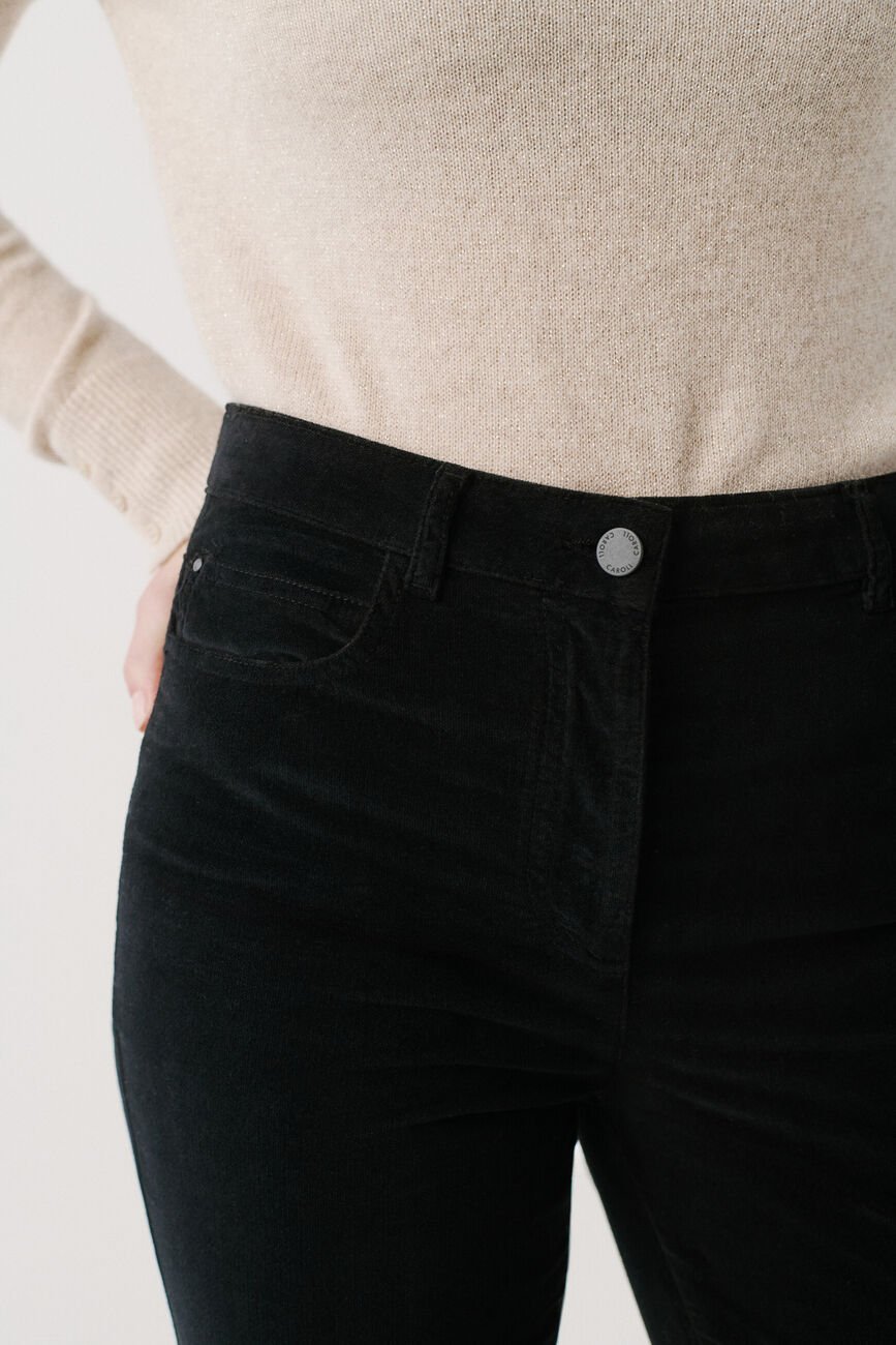 Broek Sylvano zwart vrouw