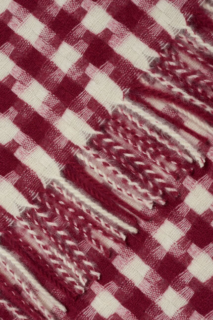 Sciarpa Mariana rouge foncé donna