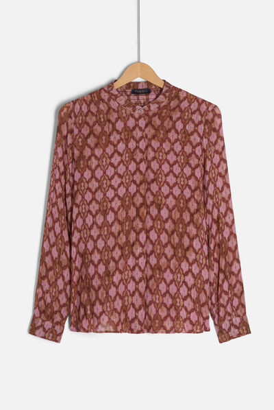 chemisier daphne rose femme