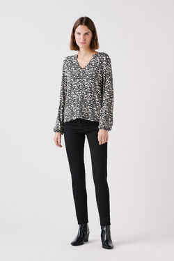 T-shirt timothee noir femme