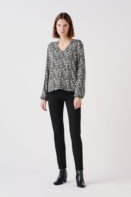 T-shirt timothee noir femme