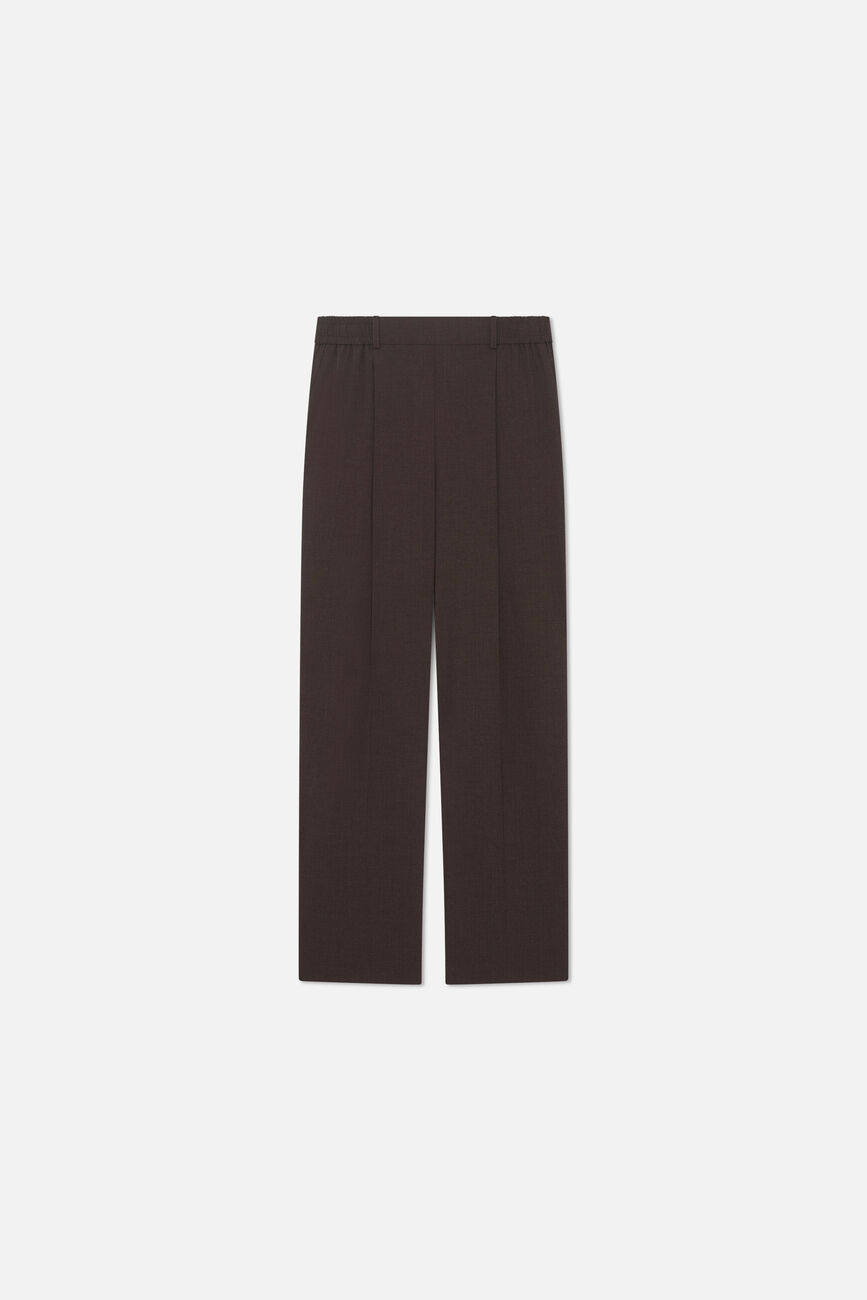 Hochgeschnittene Hose Parapente marron foncé damen