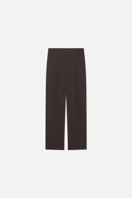 Hochgeschnittene Hose Parapente marron foncé damen